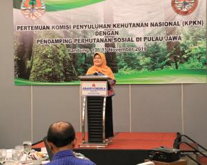 PERTEMUAN KOMISI PENYULUH KEHUTANAN NASIONAL (KPKN) DENGAN PENDAMPING PERHUTANAN SOSIAL DI PULAU JAWA